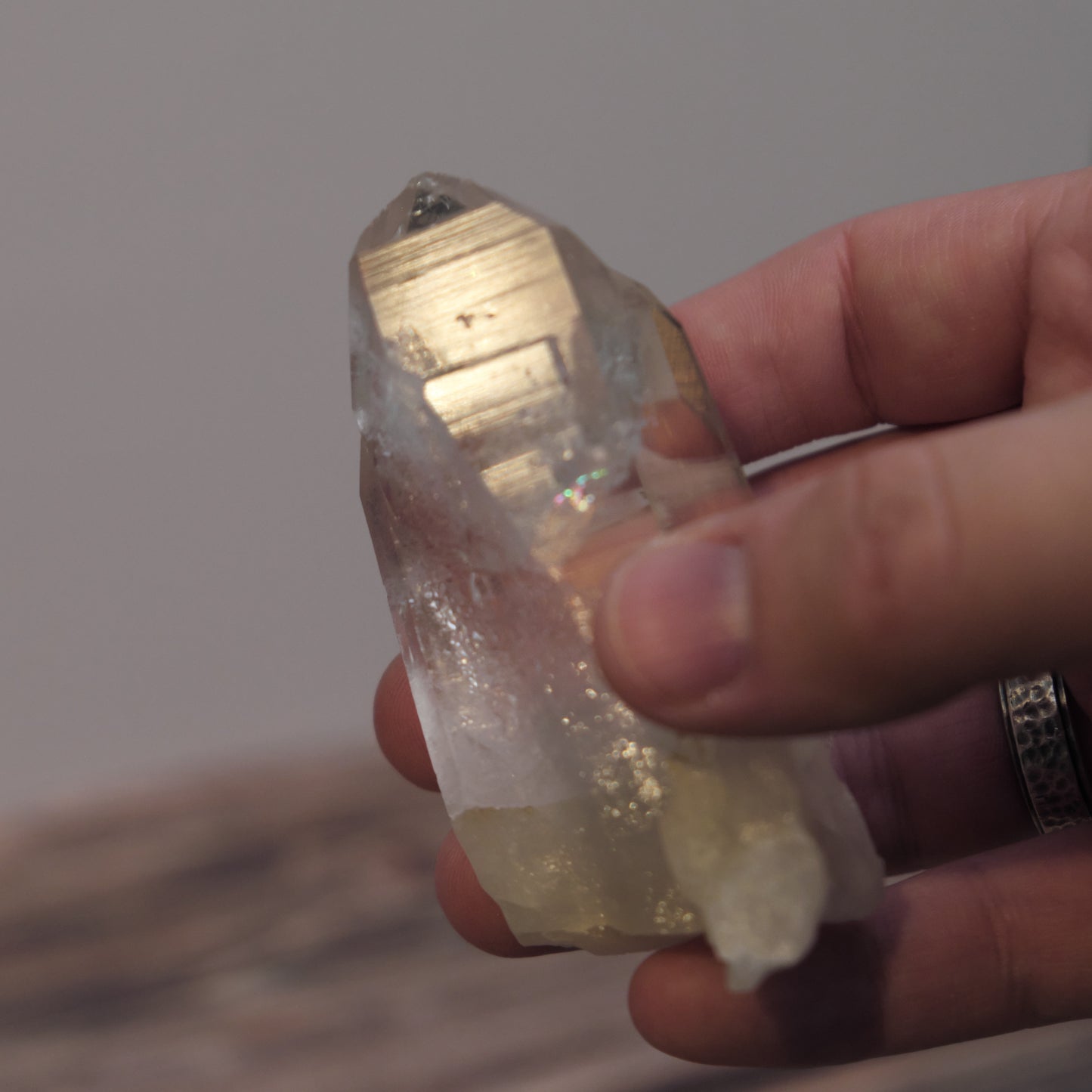 Bergkristall Lemurian (Lemurian Seed Crystal)