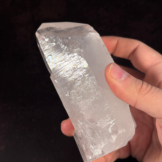 Bergkristall Einzelkristall GBA005