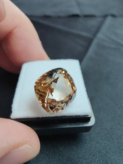 12,89ct Cognac Topas