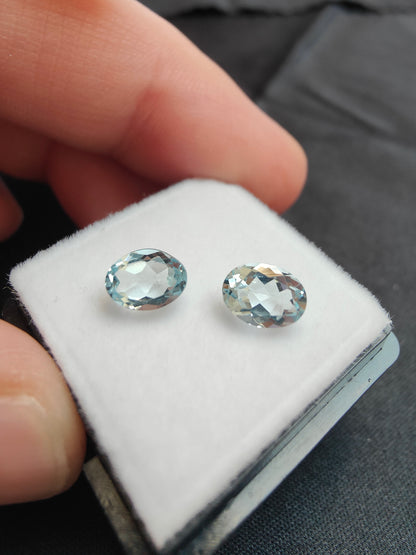 1,51ct Aquamarin Paar