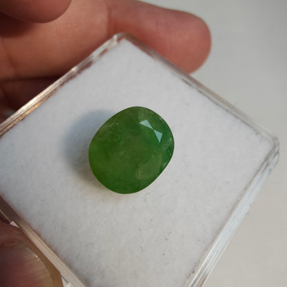 Großer 9,32ct Tsavorit
