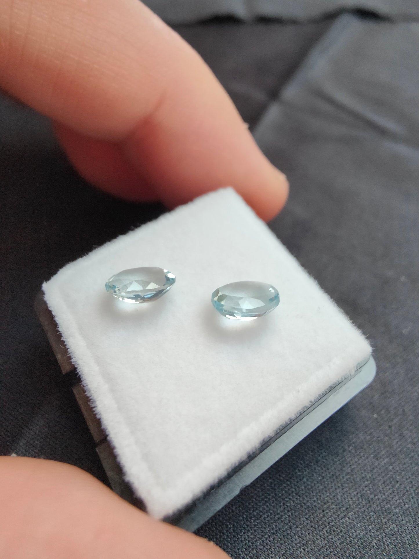 1,51ct Aquamarin Paar