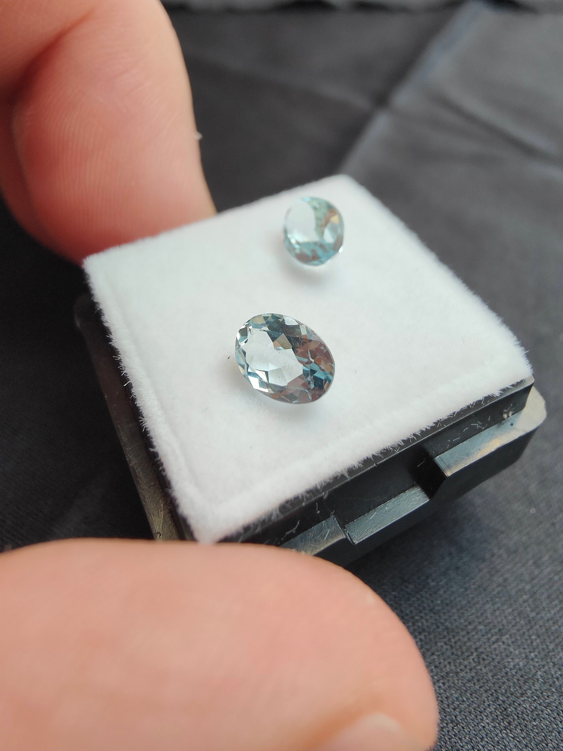 1,51ct Aquamarin Paar