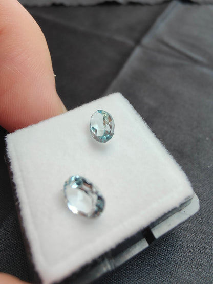 1,51ct Aquamarin Paar
