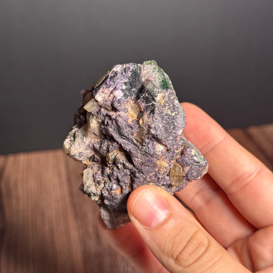 Fluorit grün-violett BFA15