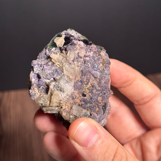 Fluorit grün-violett BFA15