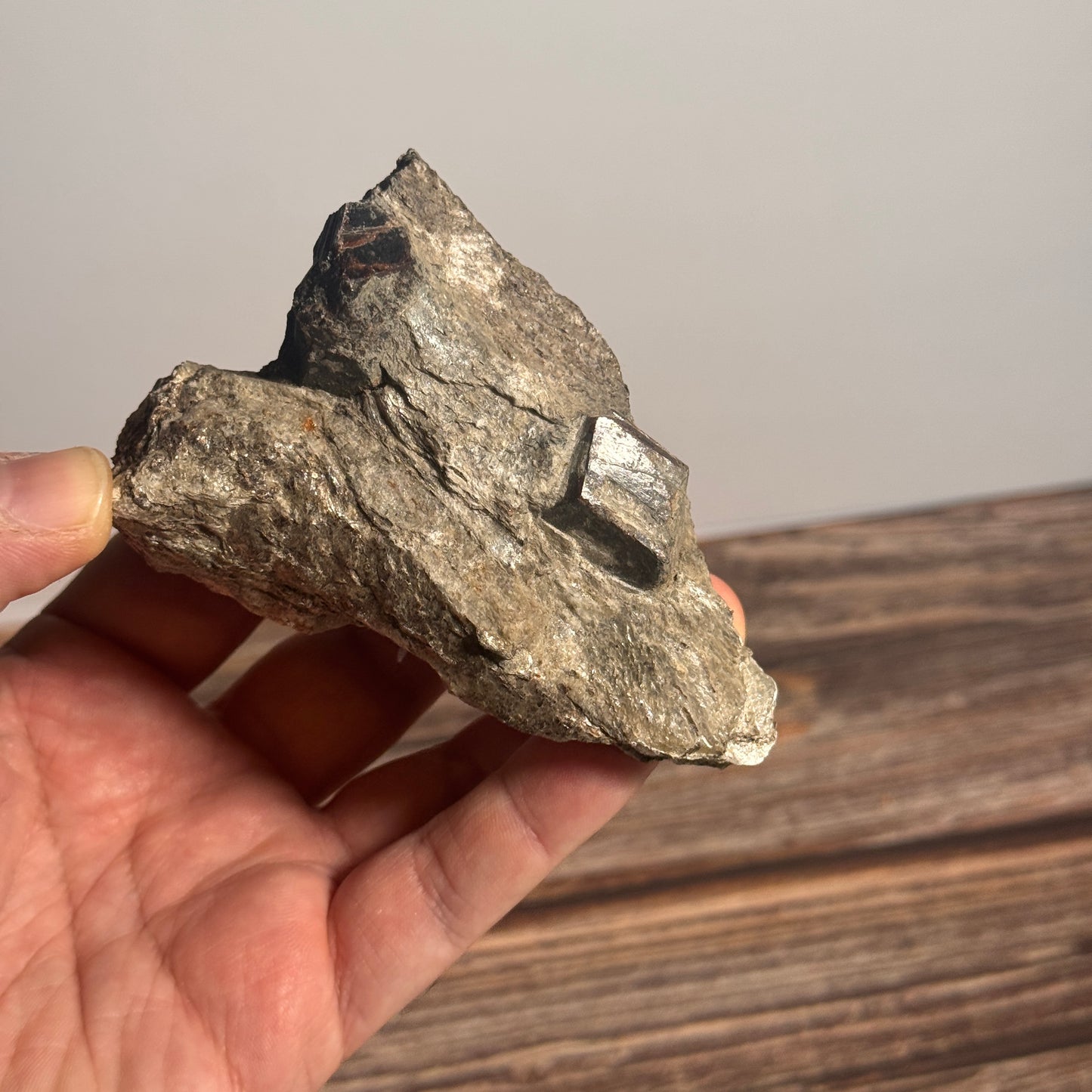 Granat auf Glimmer BL25