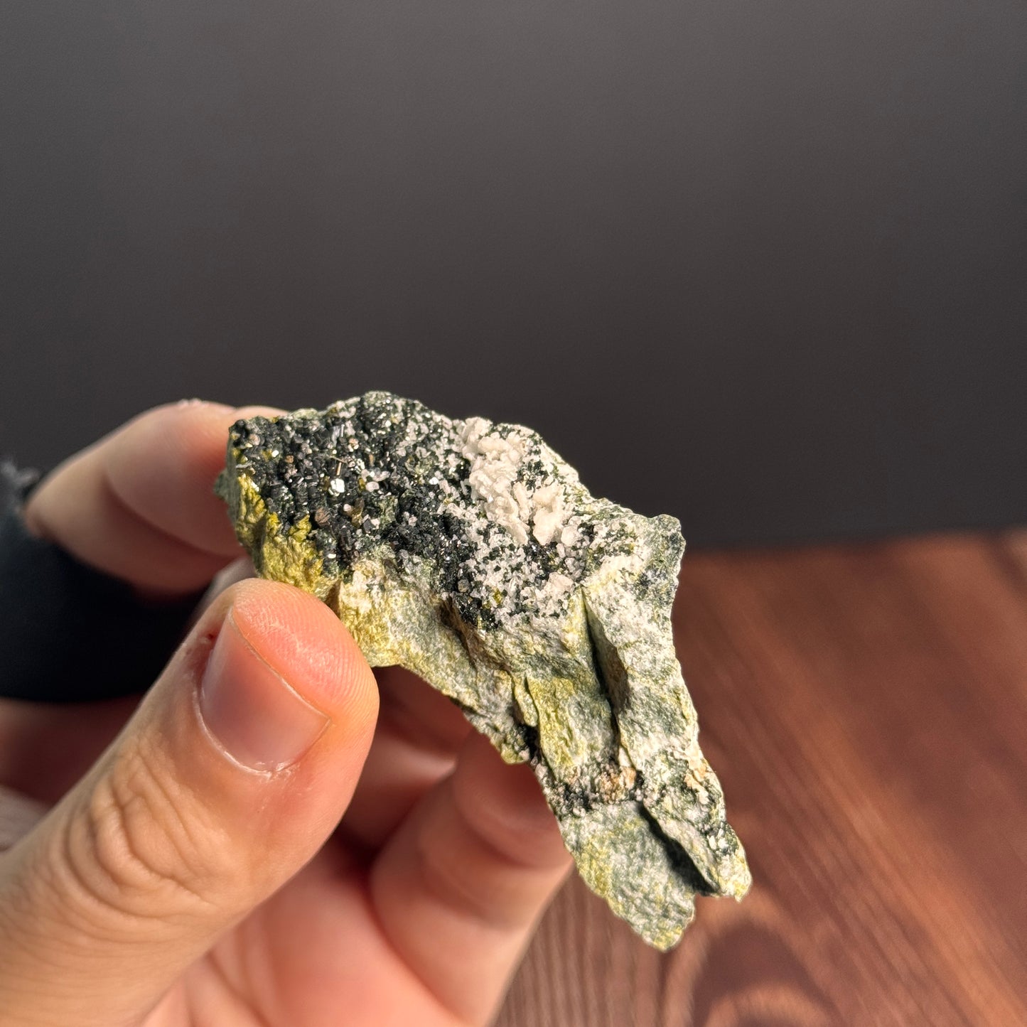 Augit mit Epidot BL75