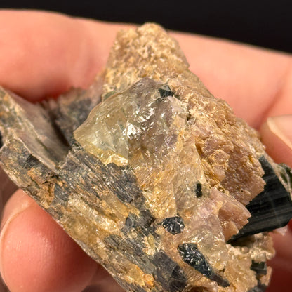 Topas mit Lepidolith und Turmalin BL84