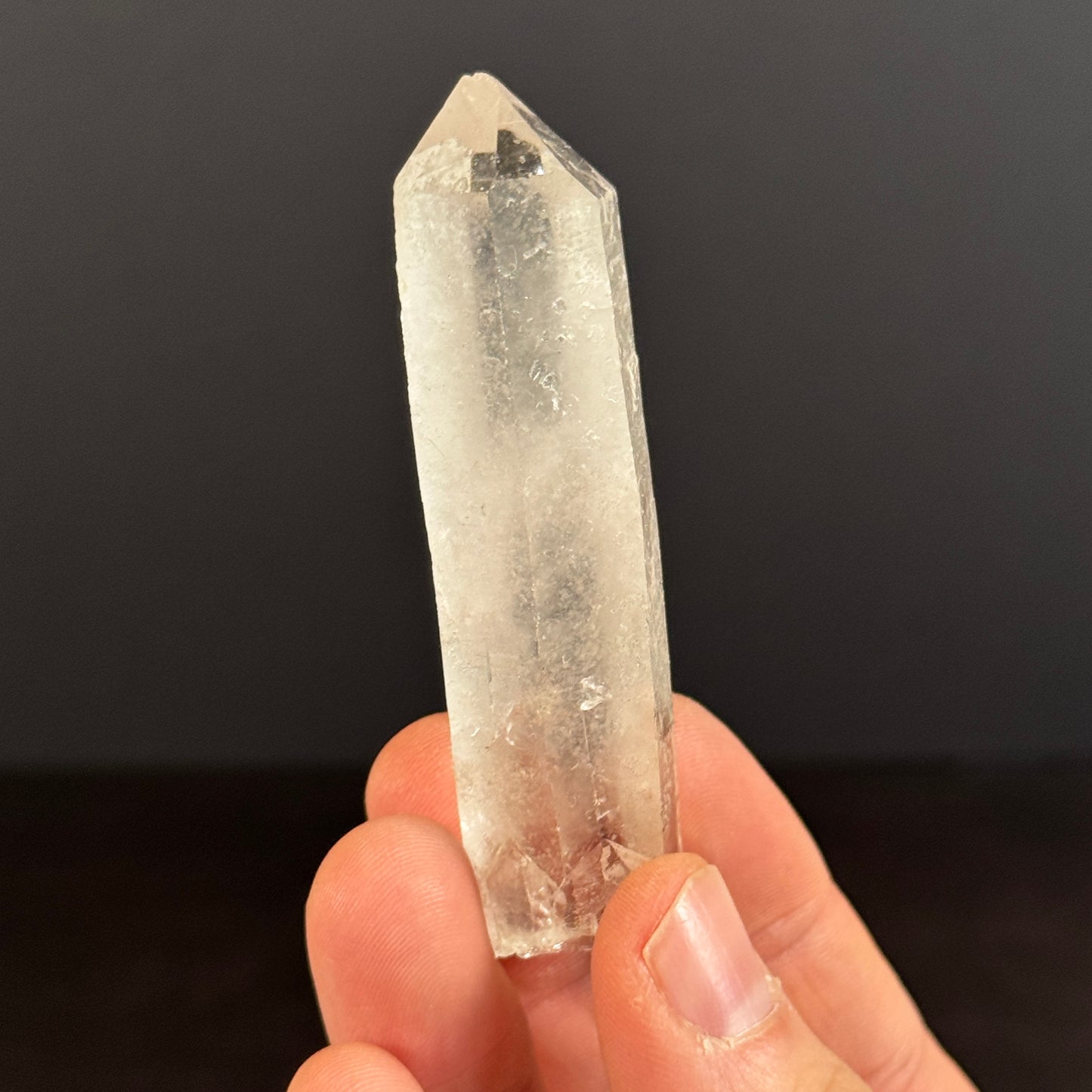 Bergkristall Einzelkristall GBL025