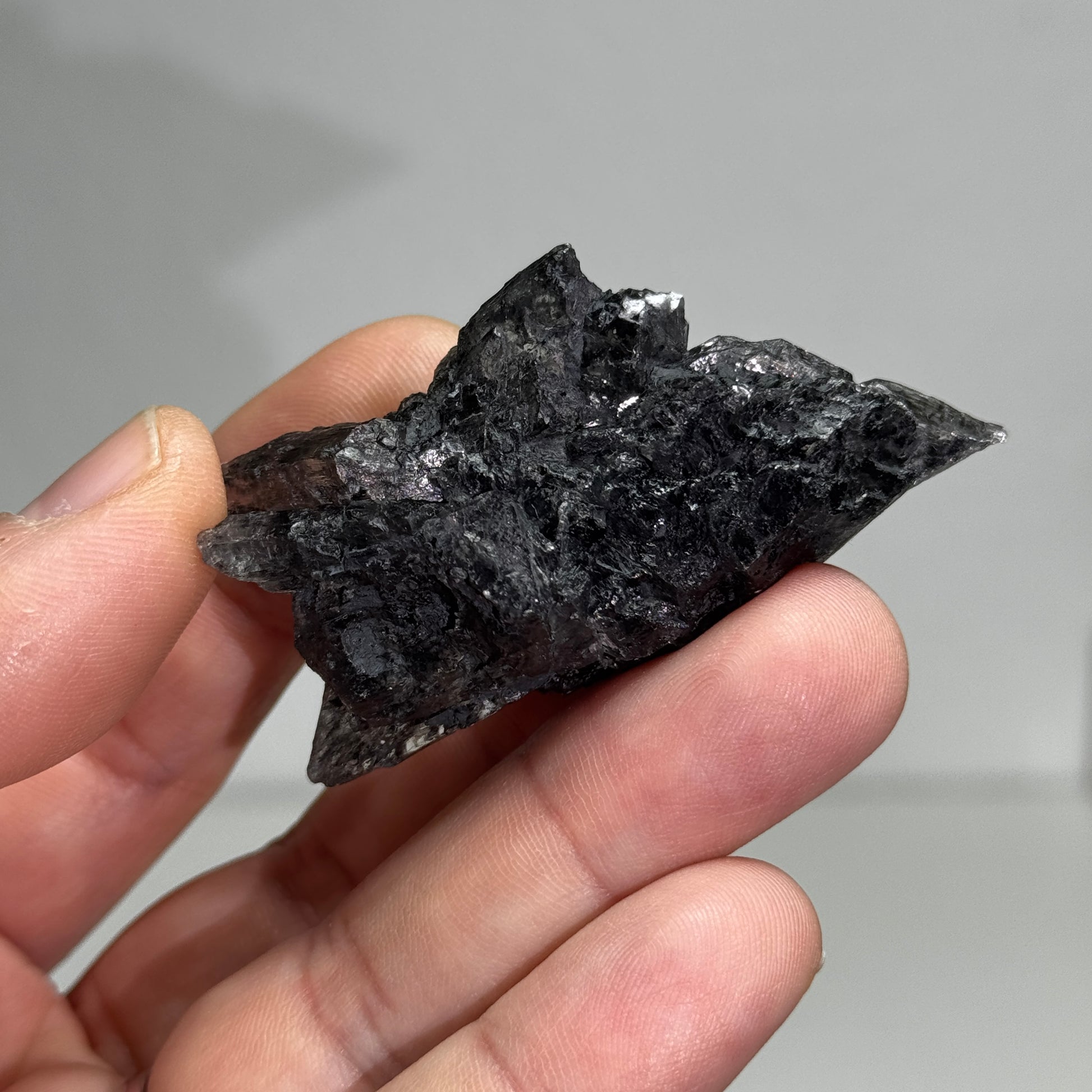 Schwarzer Selenit GA028