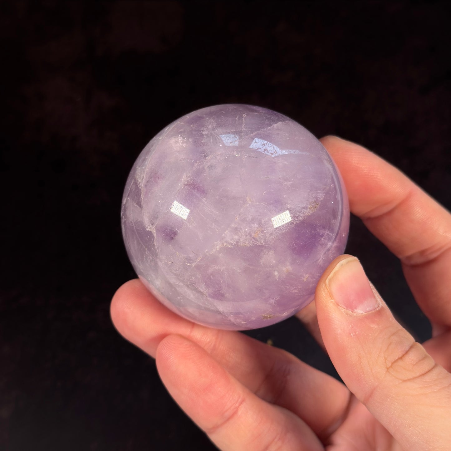 Amethyst Sphäre GBA007
