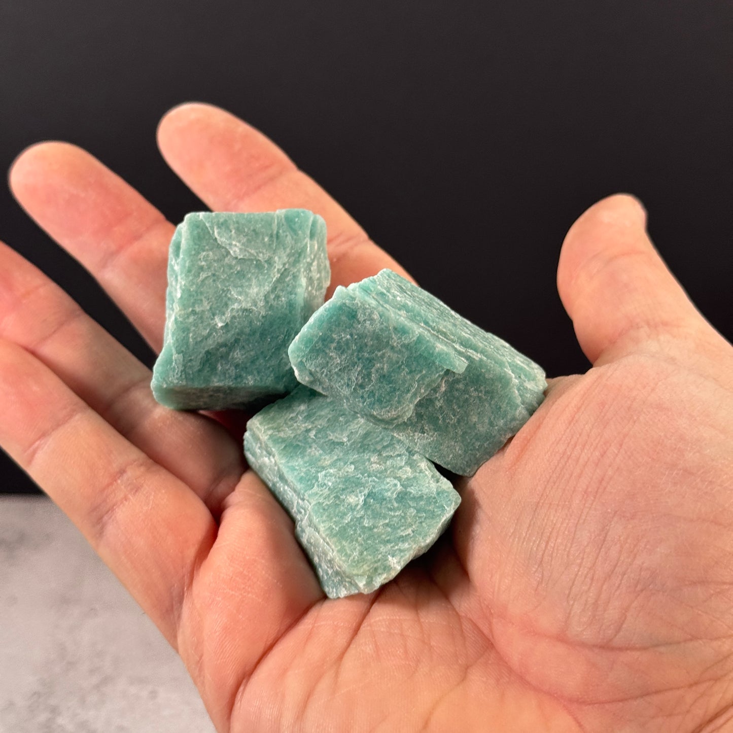 Amazonit Rohstein GBA171