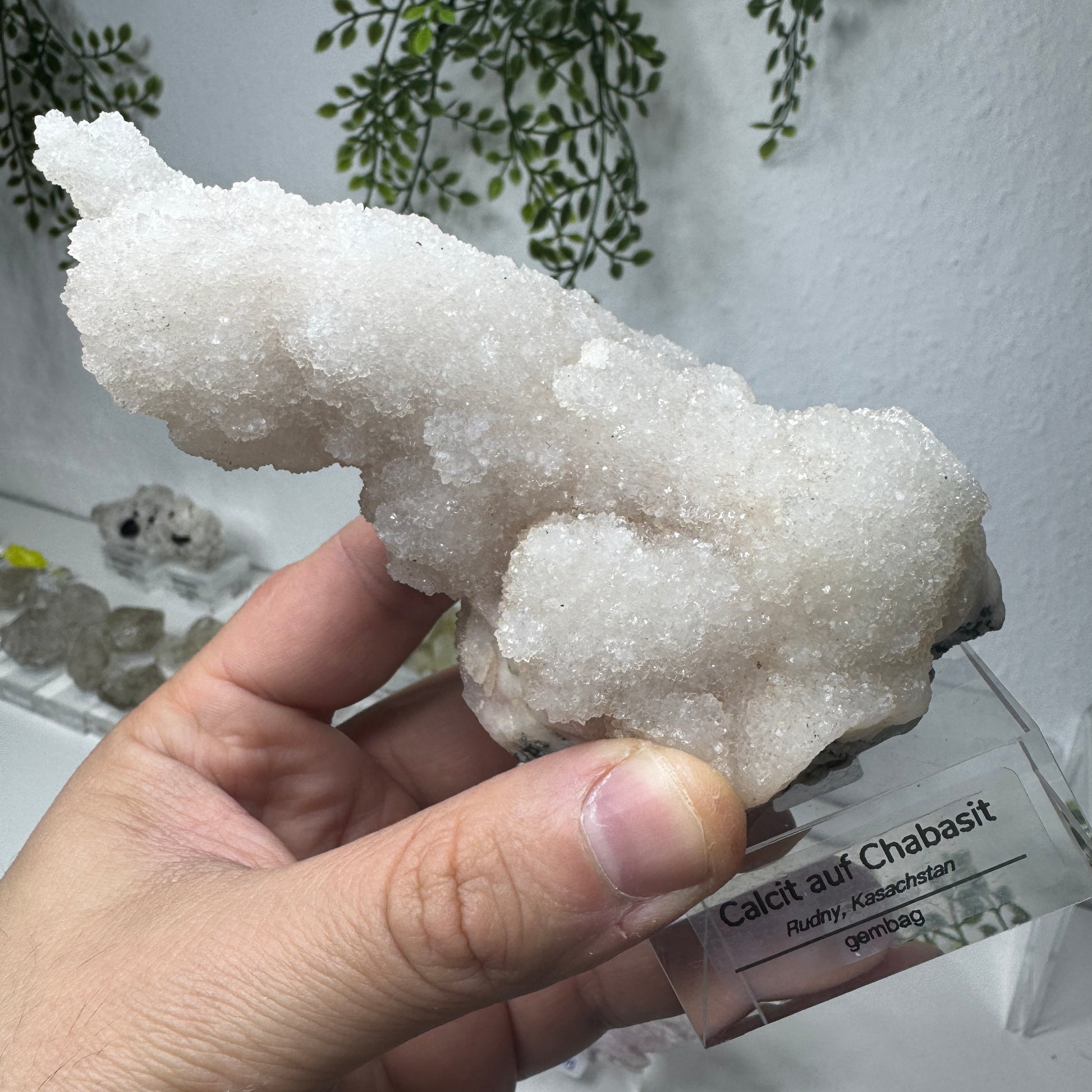 Calcit auf Chabasit GL041