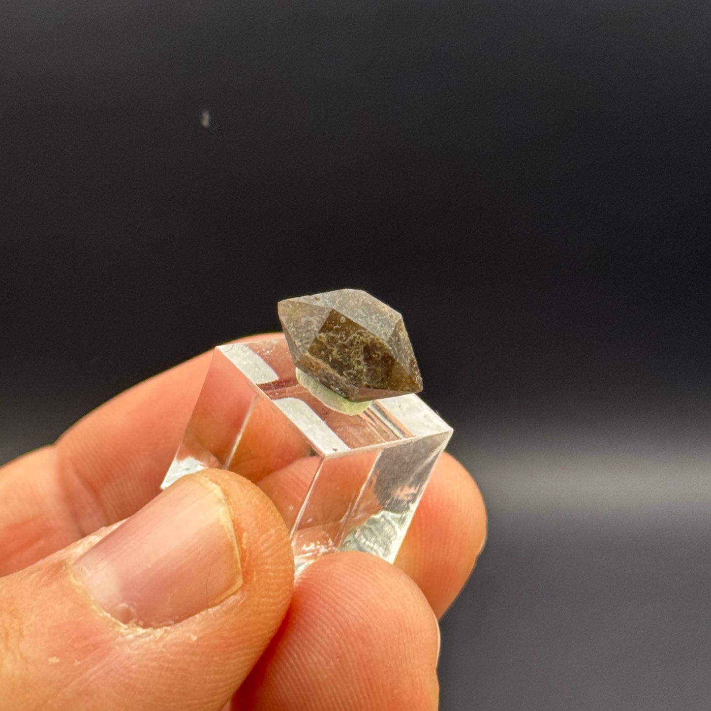 Rauchquarz Doppelender GL091