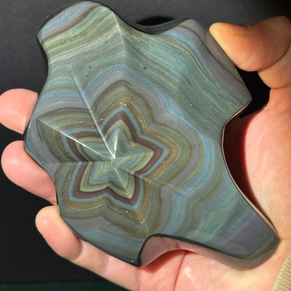 Regenbogenobsidian XM06