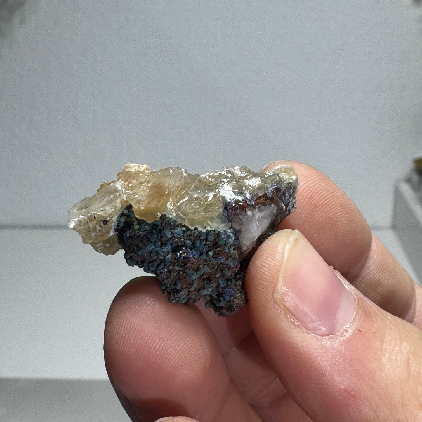 Malachit und Calcit GA012