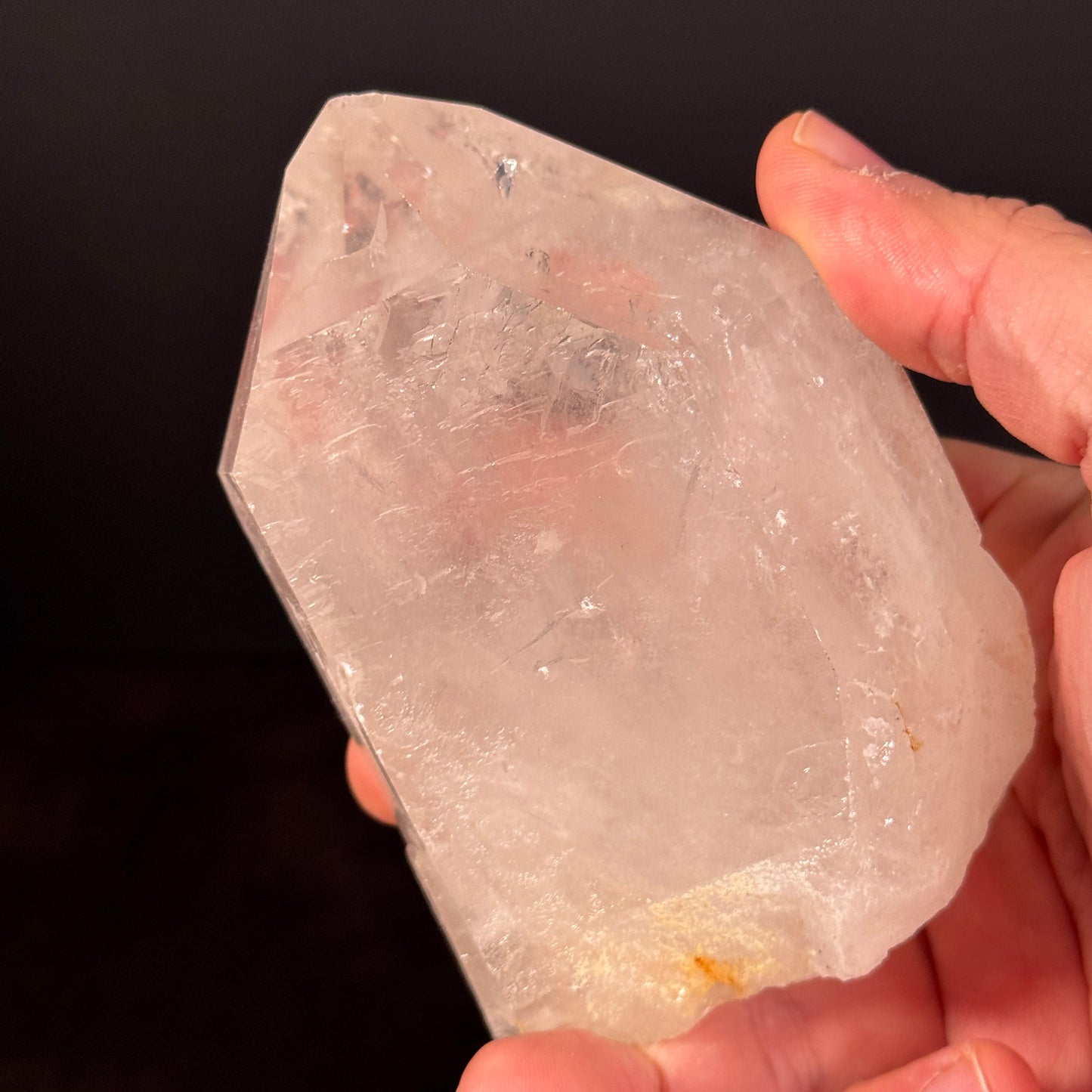 Bergkristall Einzelkristall GBA024